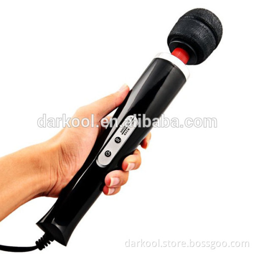 W001/Magic Wand Massager Direct Current Electric Vibrating Massage Vibrator 10 Speeds